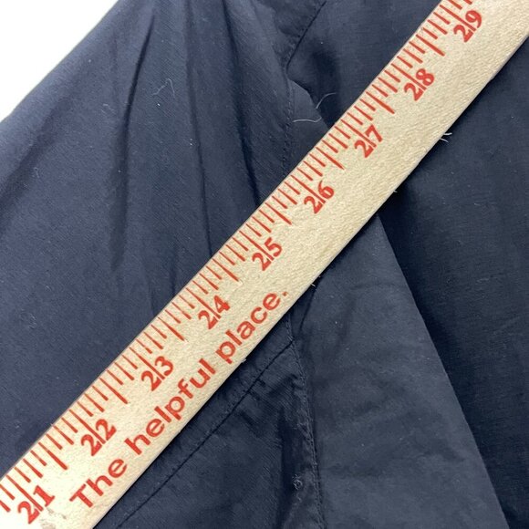 FootJoy Golf Pullover Windbreaker Men's Large Lightweight Half Zip Black White - Picture 8 of 11